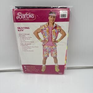 The Barbie Movie Halloween Costume Skating Ken Adult Mens Size Medium 38-40 New